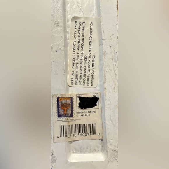 Vintage 1995 Sports Hanukkah Menorah Hand painted 10.5” x 2”x 5” - Picture 14 of 16